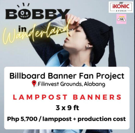 Lamppost Banners for Bobby in Wanderland
