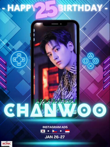 Jung Chanwoo Birthday Ads