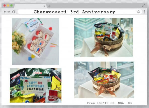 Gift Support for Chanwoosari's 3rd Anniversary