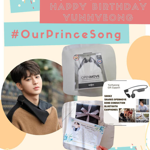 Gift Support for Song Yunhyeong's Birthday
